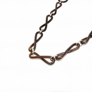 HERMES ツイスト バッファロー ホーン ネックレス
