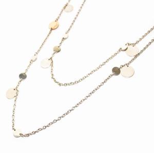 コンフェッティ ネックレス 750 K18PG 925