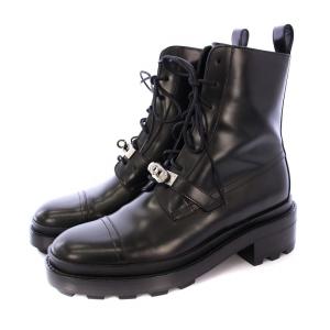 ファンク ケリーベルト ショートブーツ 37.5 ブラック WS222070Z