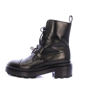 HERMES ファンク ケリーベルト ショートブーツ 37.5 ブラック WS222070Z