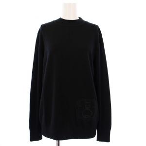 Etriers ニット セーター カシミヤ混 36 ブラック