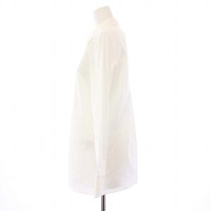 HERMES シャツ ブラウス ホースマーク 36 ホワイト