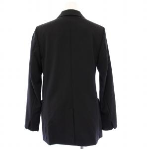 HERMES テーラードジャケット セリエボタン 34 ブラック