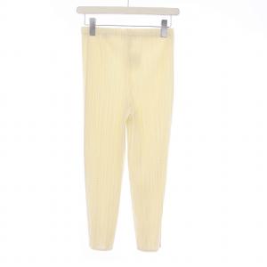 PLEATS PLEASE ISSEY MIYAKE イッセイミヤケ プリーツパンツ イージーパンツ タグ付き 4 XL アイボリー /YT