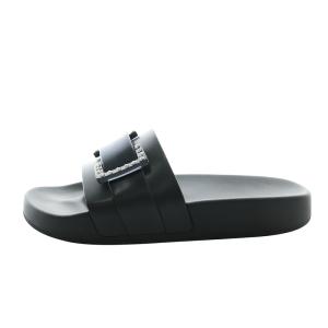 Sergio Rossi SR JELLY サンダル ラインストーン 39 ブラック B01030MFI631400.1000