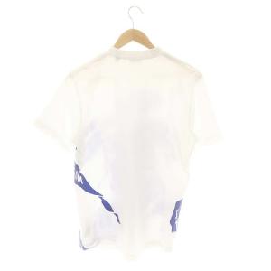 BURBERRY 24SS EKD Tシャツ S ホワイト ブルー 8077668