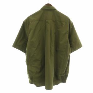 sacai 24SS Taffeta Shirt 3 カーキ 24-03402M