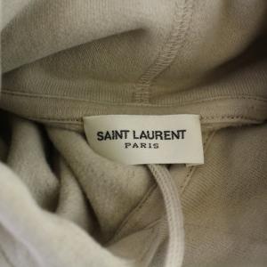 SAINT LAURENT PARIS 22SS パーカー スウェット プルオーバー リヴゴーシュ 裏起毛 S ベージュ