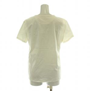 HERMES Tシャツ ポケット刺繍 40 ホワイト