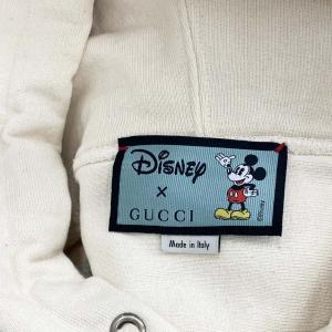 GUCCI 20SS Disney プルオーバーパーカー スウェット M ホワイト 604218