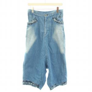 ヨウジヤマモト 8OZ UNEVEN デニムサルエルパンツ