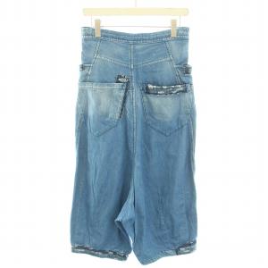 Y's ヨウジヤマモト 8OZ UNEVEN デニムサルエルパンツ