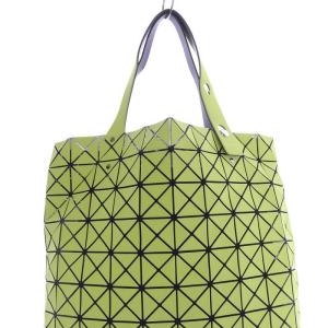 BAOBAO ISSEY MIYAKE ルーセントマット トートバッグ 10×10 イエロー