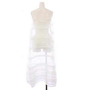 TAO COMME des GARCONS AD2024 キャミワンピース シアー レース S ホワイト TN-A003