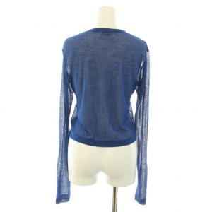 AURALEE 23SS ハードツイストコットンガーゼカーディガン HARD TWIST COTTON GAUZE CARDIGAN