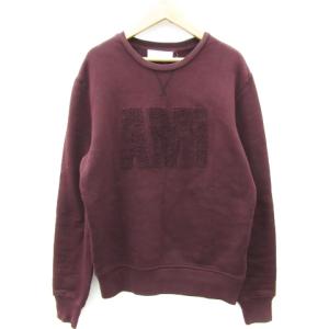 スウェット トレーナー ロゴ パイル 裏起毛 バーガンディ e17j002-731 /SM18 GY19