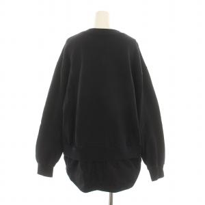 HYSTERIC GLAMOUR BEAR BAG リメイクプルオーバーシャツ スウェット トレーナー レイヤード 長袖 クルーネック ロゴ