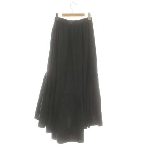 PATOU 23SS ティアードスカート 36 ダークネイビー