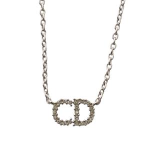 Clair D Lune ネックレス CDシグネチャー ホワイト