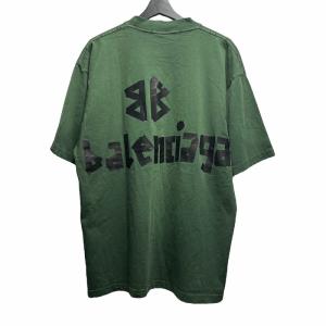 BALENCIAGA Tape Medium Fit T-Shirt ダメージ加工 XS