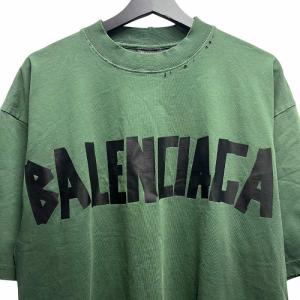 BALENCIAGA Tape Medium Fit T-Shirt ダメージ加工 XS