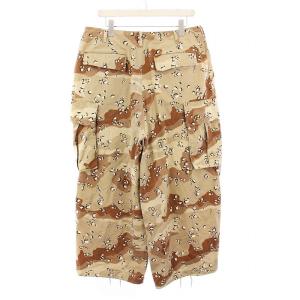 Needles BEAMS BOY ワイドパンツ カモフラ L ベージュ kp375