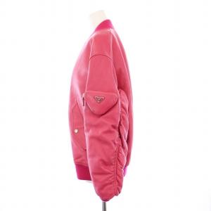 PRADA ラフシモンズ 21AW Nappa Leather Bomber Jacket