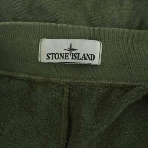 STONE ISLAND ショートパンツ スウェット L カーキ /MY OS GY19 AX