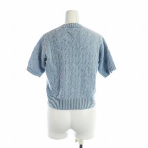 PRADA 24AW Re-Cashmere ケーブル編み セーター 36