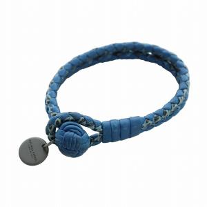 BOTTEGA VENETA/ボッテガヴェネタラウンドロゴプレート付ブレスレット ボッテガヴェネタ BOTTEGA VENETA ブレスレット 本革 メンズ