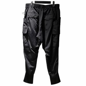 Y-3 ナイロンリップストップ ユーティリティ イージー カーゴパンツ L ブラック HN4325