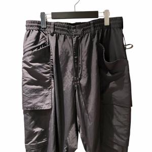 Y-3 ナイロンリップストップ ユーティリティ イージー カーゴパンツ L ブラック HN4325