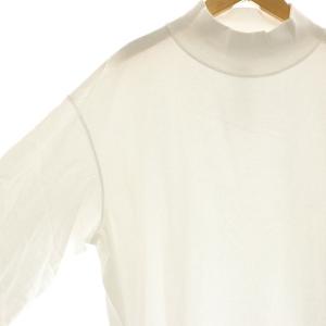 Graphpaper L/S Mock Neck Tee カットソー Tシャツ 長袖 モックネック 1 白 ホワイト /MI