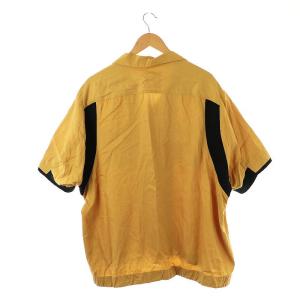 ウェア・シャツ 22ss sacai Cotton Twill Bowling Shirt 22SS Cotton Twill Bowling Shirt 4 イエロー（2025/06/19買取