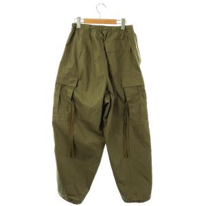 HYKE 24SS TYPE M-51 SHELL PANTS カーゴパンツ 03 カーキ