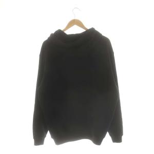AURALEE A24APSMOOTH SOFT SWEAT P O PARKAパーカー プルオーバー 裏起毛 4 黒