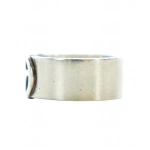 GUCCI 指輪 リング インターロッキング Silver925 ロゴ 19号 シルバー色 GY18 /MQ OH