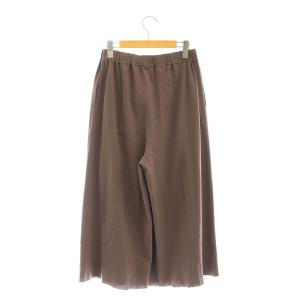 me ISSEY MIYAKE 22AW フロントタックワイドパンツ イージー ブラウン IM24FK543 /DF OS SH