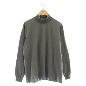 L/S Mock Neck Tee カットソー Tシャツ 長袖 モックネック 1 グレー /MI OS