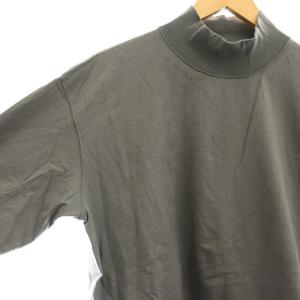 Graphpaper L/S Mock Neck Tee カットソー Tシャツ 長袖 モックネック 1 グレー /MI OS