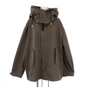 LOOSE SHORT MODS COAT ルーズショートモッズコート アウター フード 38 グレー