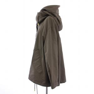 THE RERACS THERERACS ザリラクス LOOSE SHORT MODS COAT ルーズショートモッズコート アウター フード 38 グレー