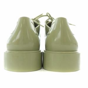 BOTTEGA VENETA ストライド レースアップシューズ ローカット ラバー 45 カーキ /BB MT GY19