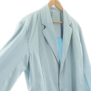 ISSEY MIYAKE MEN プリーツジャケット 3 ライトブルー LA33FD091