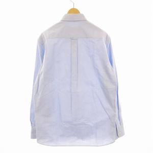 Maison Kitsuné カジュアルシャツ 狐刺繍 長袖 M 水色 ライトブルー CM9C623KIP /EE GY19 MT