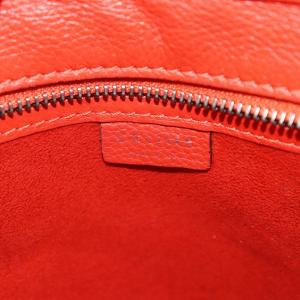 CELINE ラゲージ ナノショッパー 2way レザー レッド