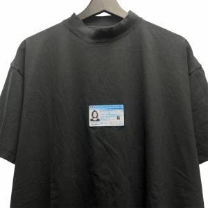 BALENCIAGA 25SS ID Card T-Shirt カードデザイン ダメージ加工