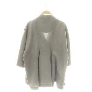 ENFOLD 24SS BOX JACKET 36 グレー