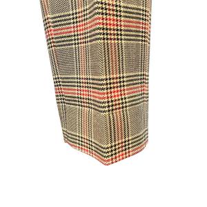 DRIES VAN NOTEN チェックパンツ 千鳥格子 46 ブラウン