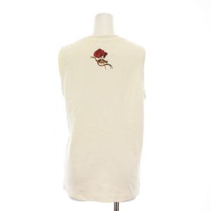 Ameri VINTAGE MEDI WHITE TWIN CHEETAH TANK タンクトップ チーター ノースリーブ カットソー